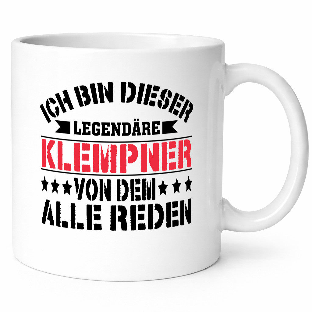 Ich bin dieser Legendäre Klempner von dem alle reden Geschenk Humor