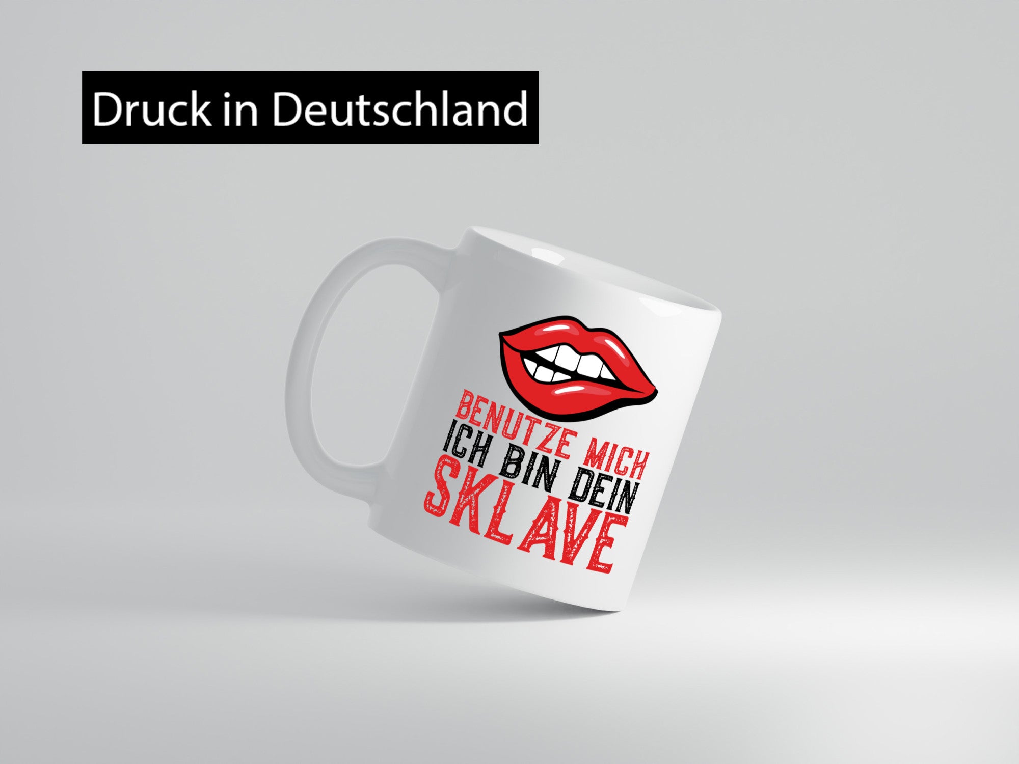 Benutze mich ich bin dein Sklave | Humor lustiger Spruch Geschenk Geschenkidee