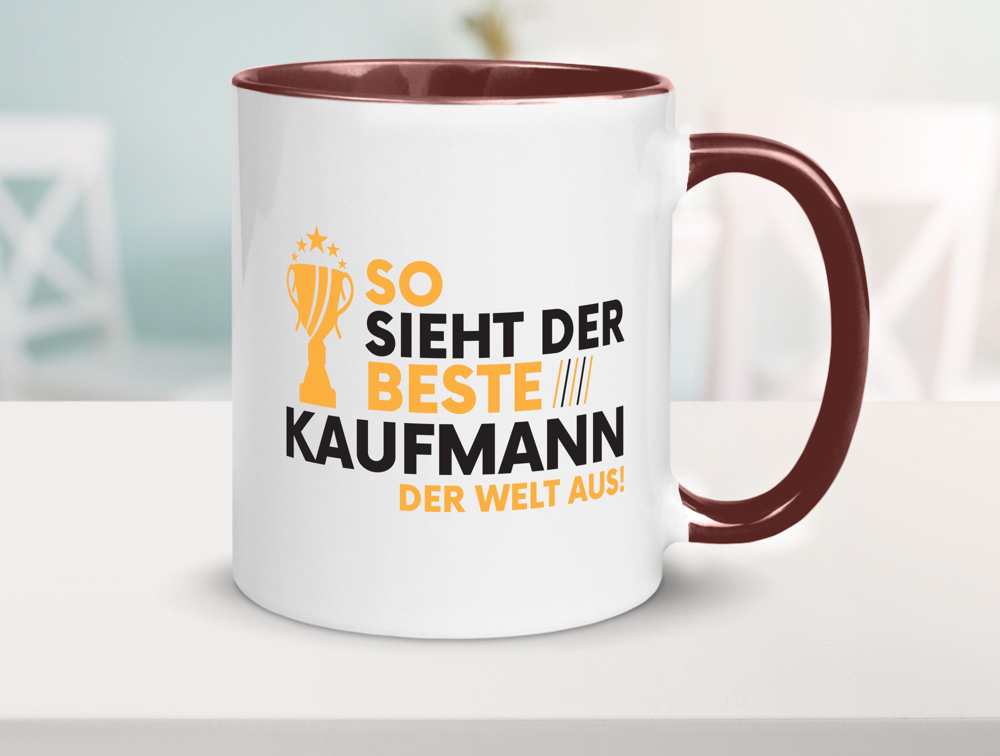 Der Weltbeste Kaufmann Kaufmänner lustig Humor Geschenkidee Geschenk Tasse