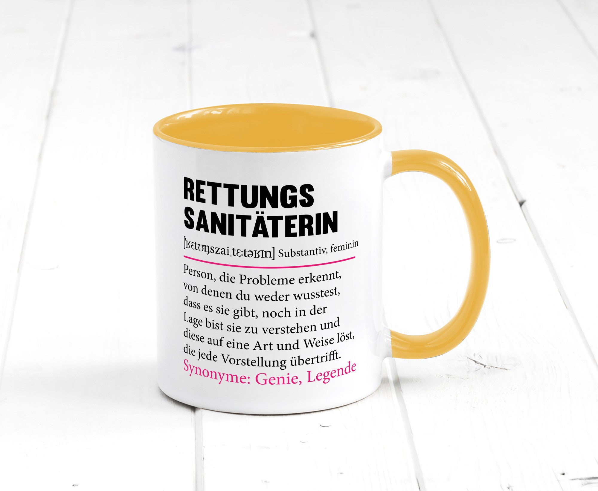 Rettungssanitäterin | Beruf Sanitäter Spruch v2 Humor Arbeit Kollegen Büro