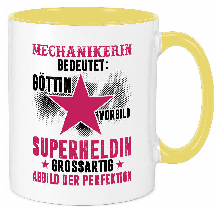 Bedeutung von Mechanikerin | KFZ Geschenkidee Humor Tasse