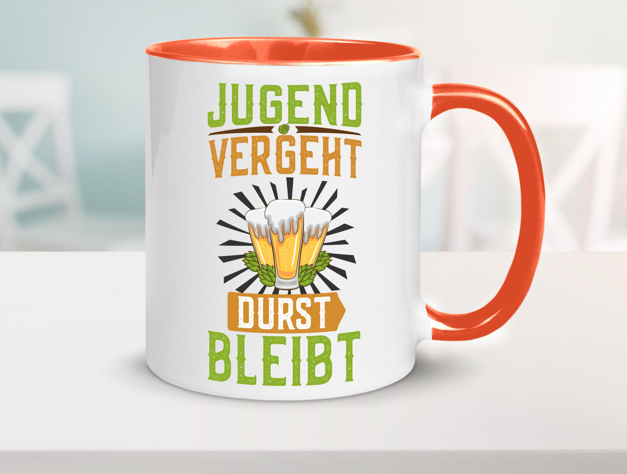 Jugend vergeht durst bleibt | Biertrinker Bierliebhaber lustiger Spruch
