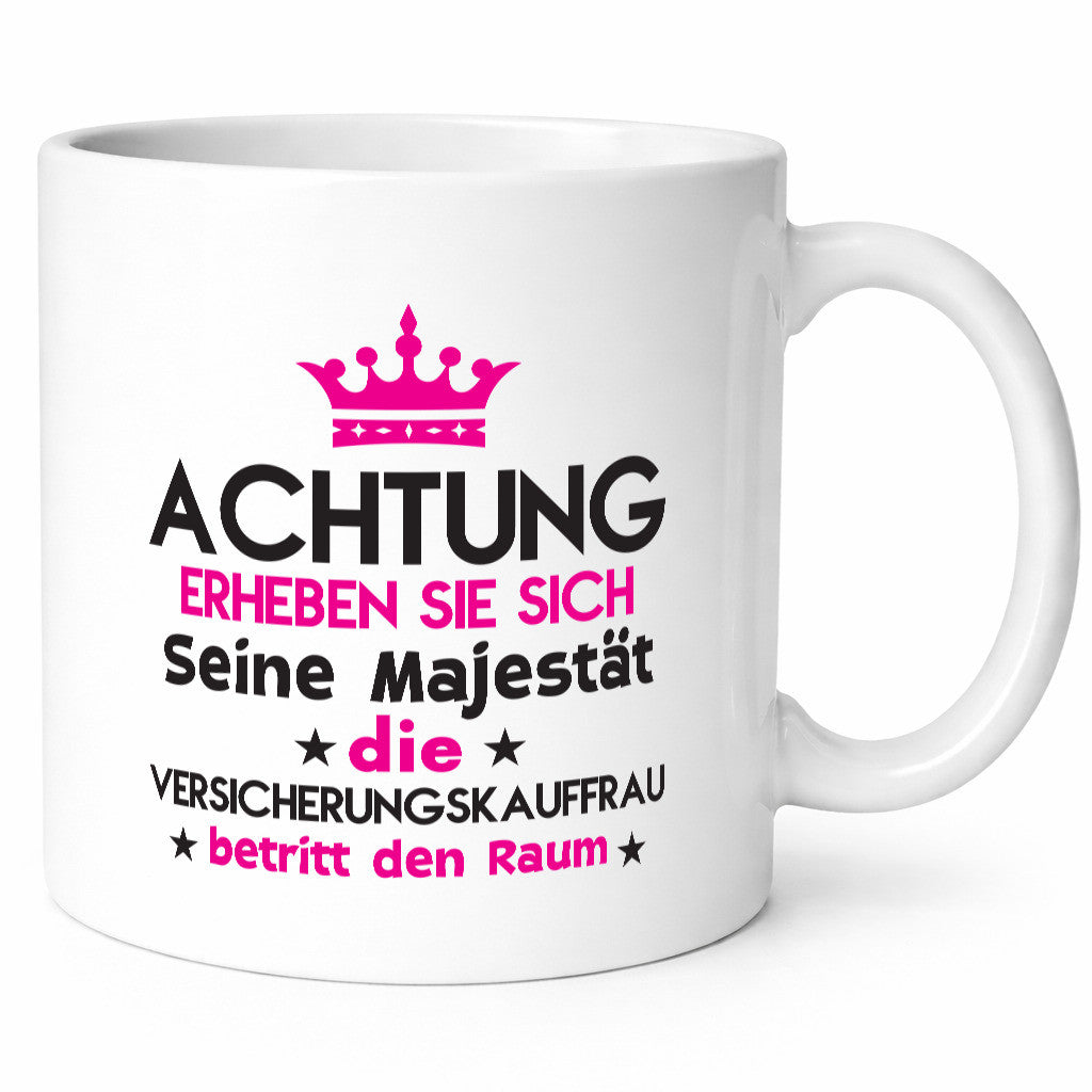 Seine Majestät Versicherungskauffrau | Kauffrau lustig Humor Geschenkidee