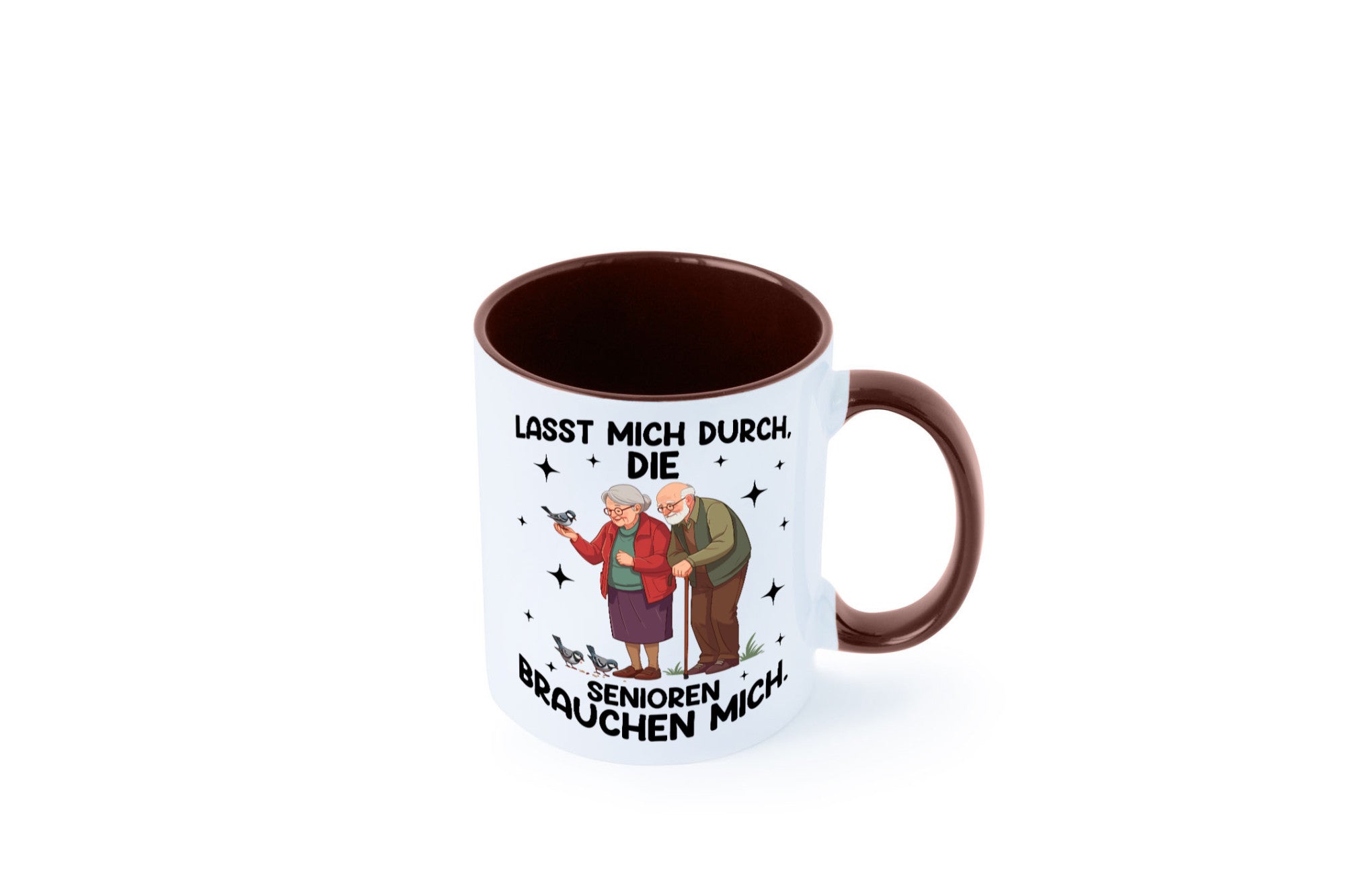 Senioren brauchen mich | Altenpflege Pflegekraft lustiger Spruch Geschenk Humor