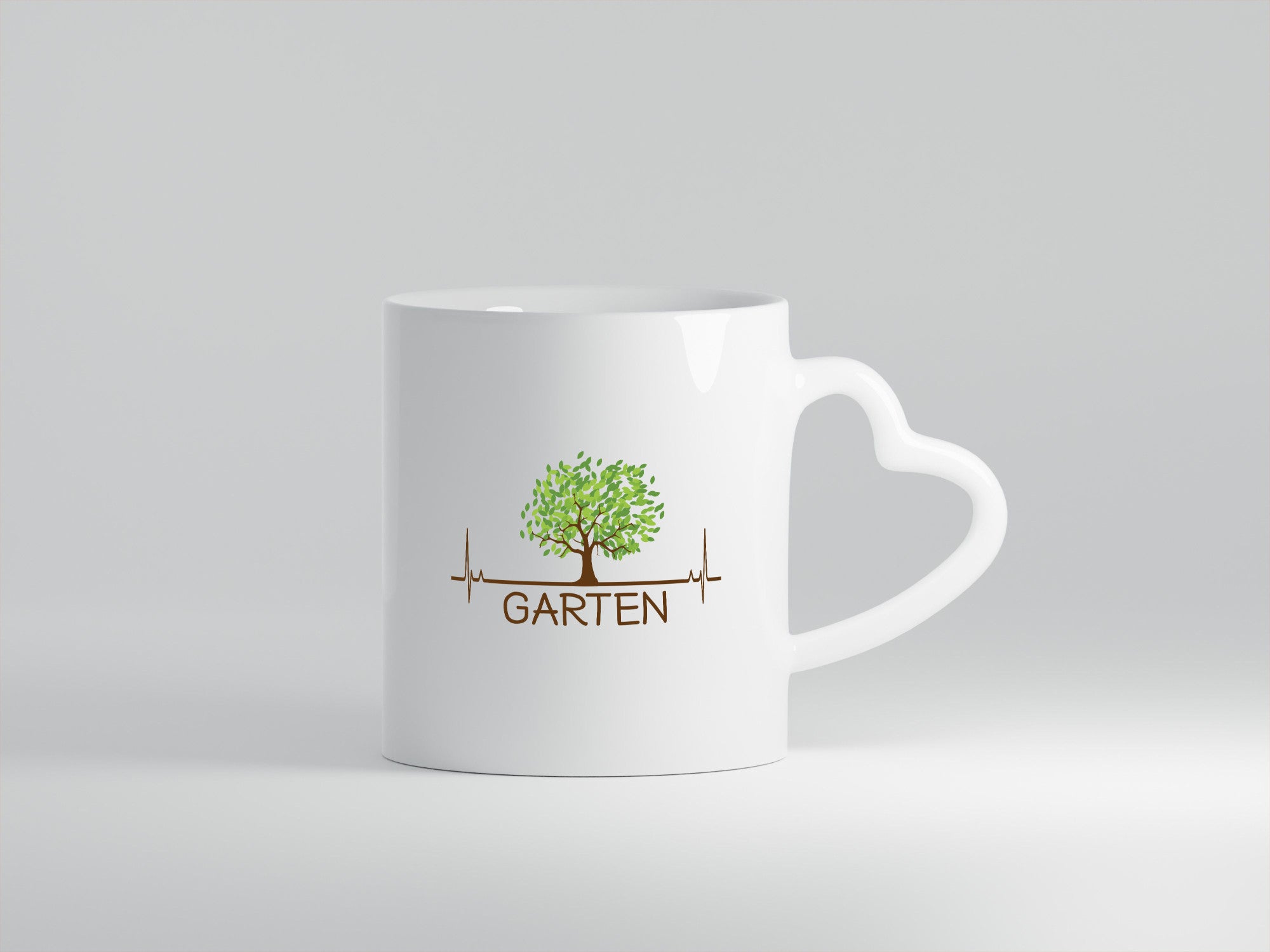 Garten Herzschlag | Gärtner Liebe gärtnern lustiger Spruch Geschenk Humor