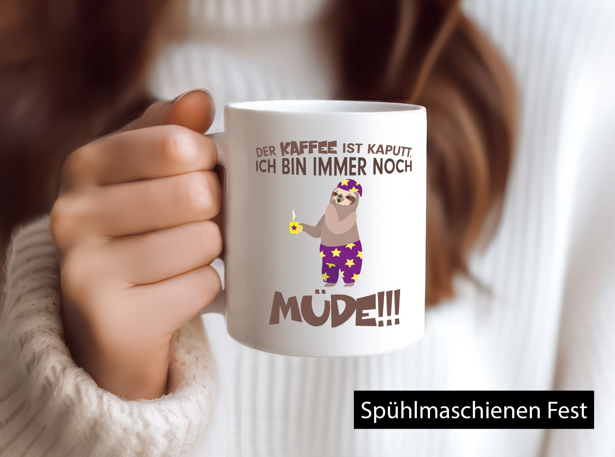 The coffee is broken! Funny saying gift humor gift idea mug