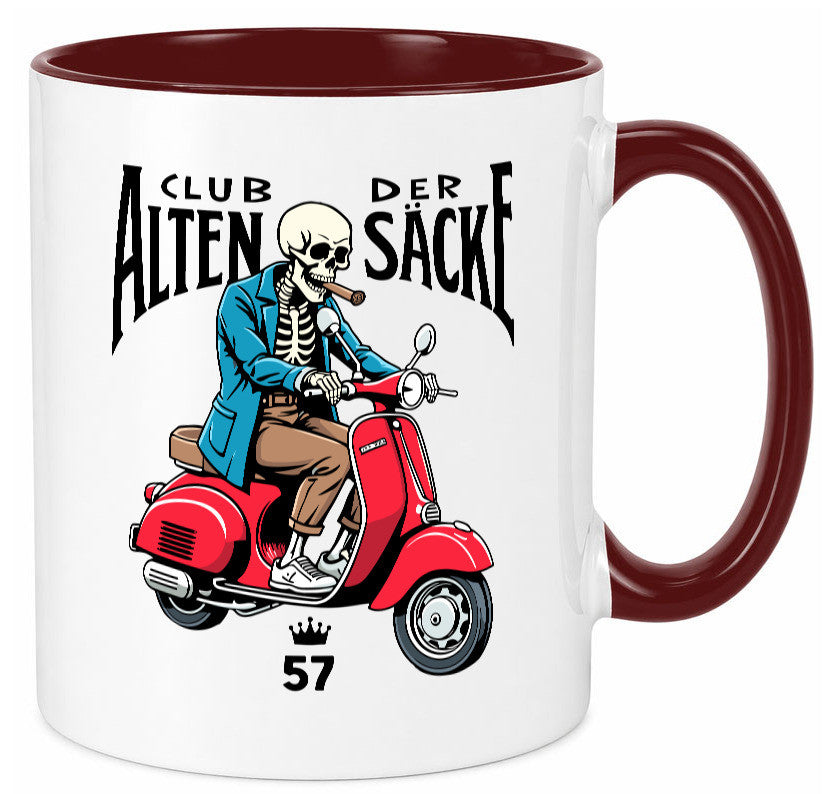 57. Geburtstag | 57 Jahre Club der alten Säcke v2 Geschenk Geschenkidee Tasse