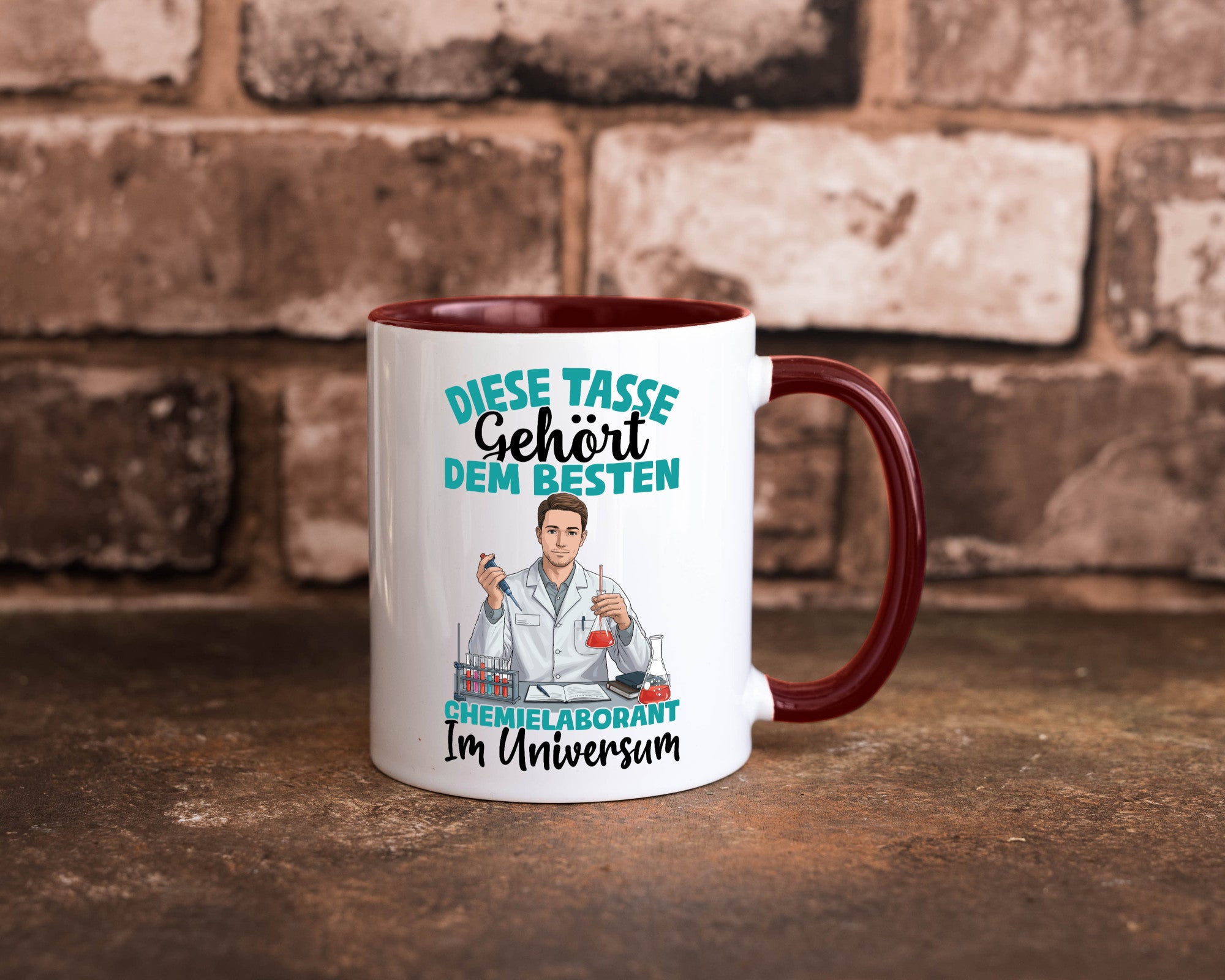 Im Universum: Chemielaborant | Laborant Chemie Humor Geschenkidee Tasse