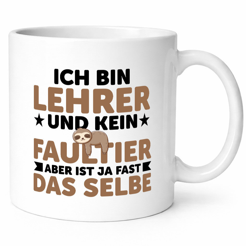 Ich bin kein Faultier: Lehrer | Schule Beruf Schüler Humor Arbeit Kollegen Büro