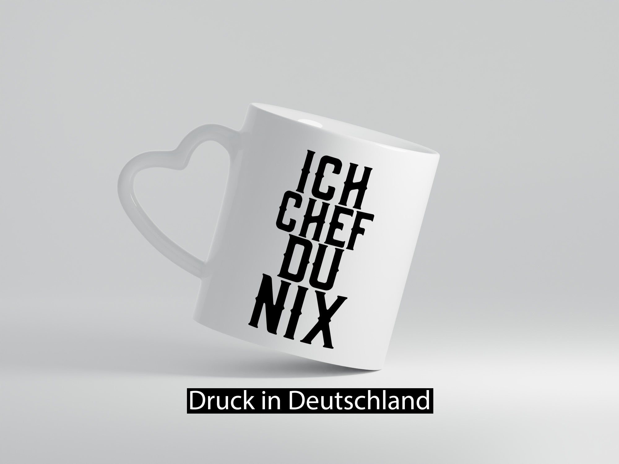 Ich Chef du nix | Arbeit Kollegen lustiger Spruch Humor Büro Geschenkidee Tasse