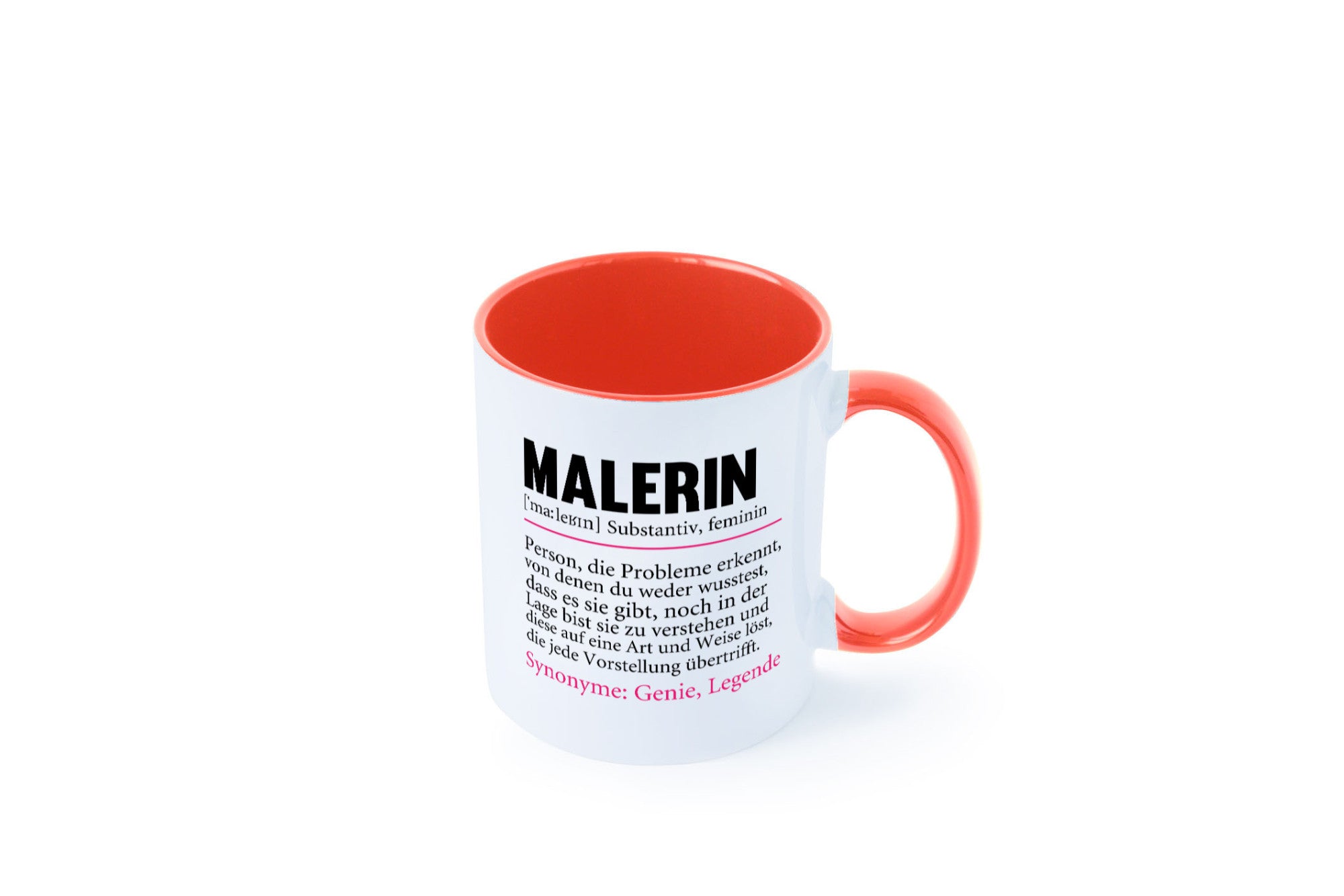 Malerin | Spruch Beruf lustig Malerinnen Humor Arbeit Kollegen Büro