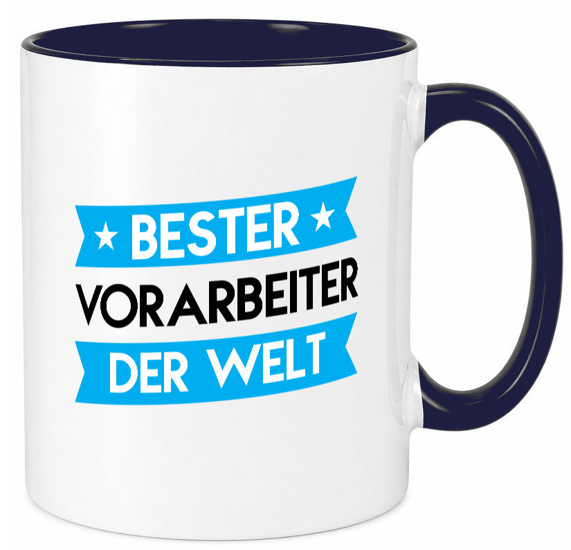 Bester Vorarbeiter | Kollege Teamleiter lustiger Spruch Geschenk Arbeit Tasse
