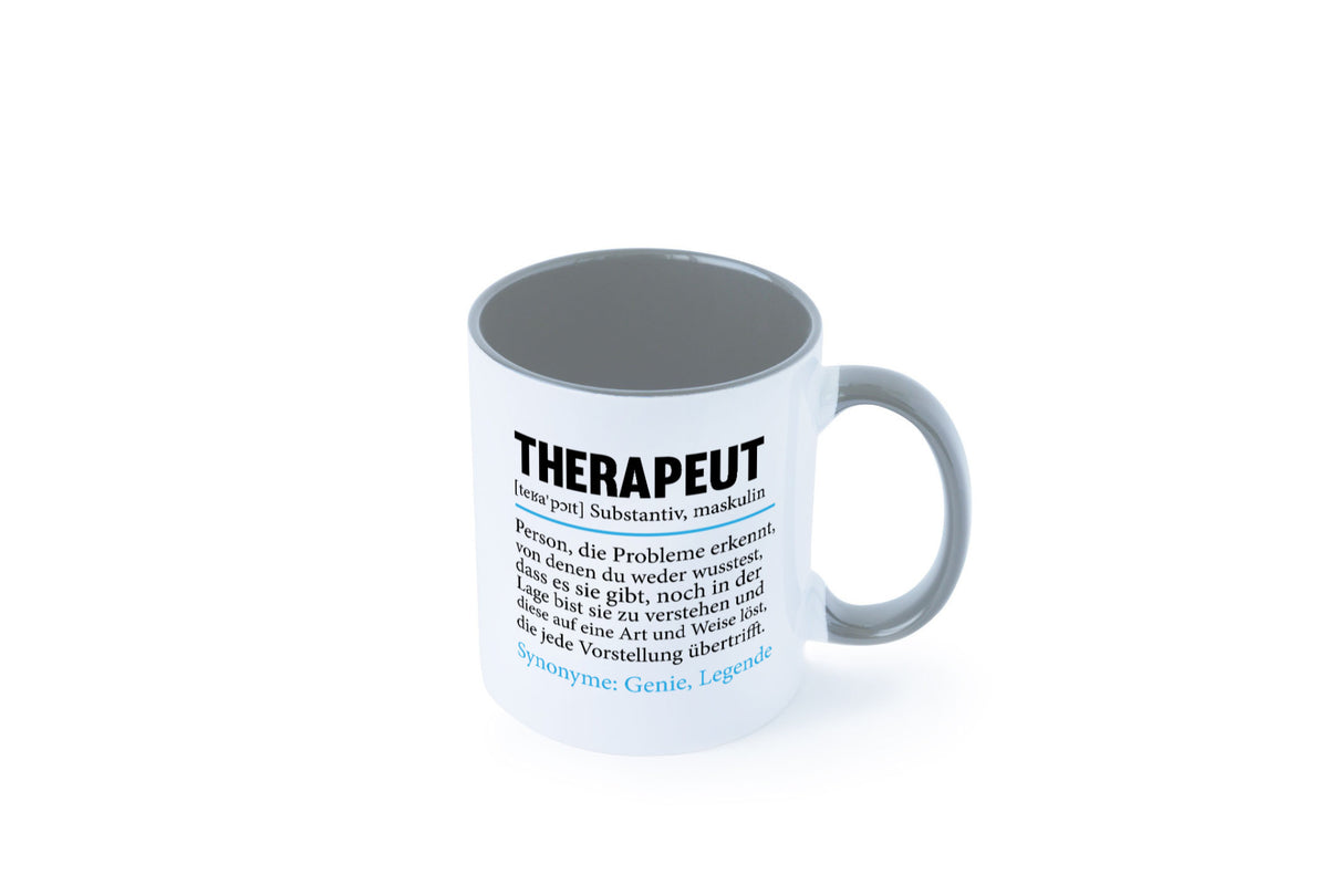 Therapeut | Psychotherapie Therapie Beruf lustig Humor Arbeit Kollegen Büro Tasse