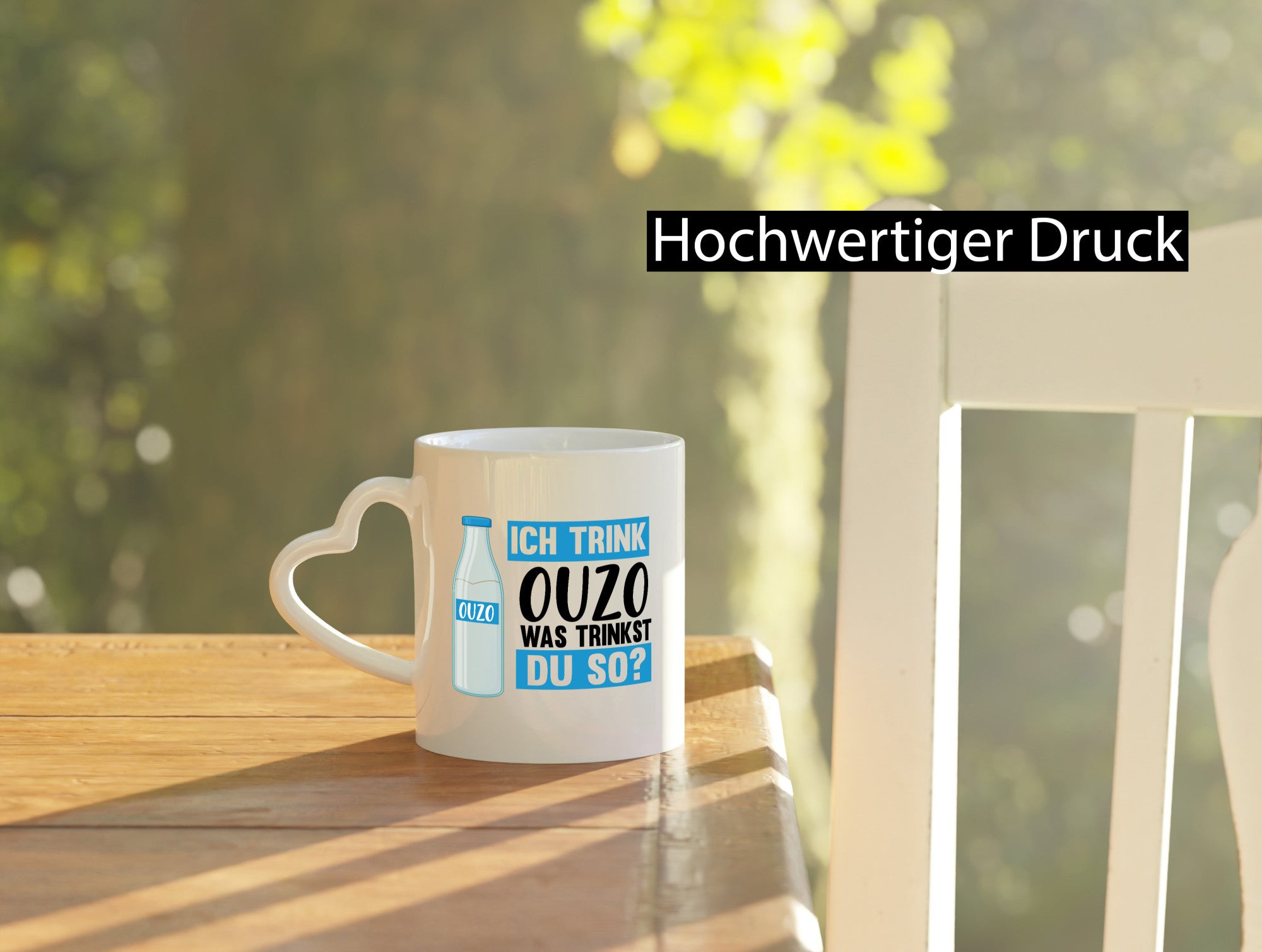 Ich Trink Ouzo was Trinkst du so? Humor Geschenkidee Tasse