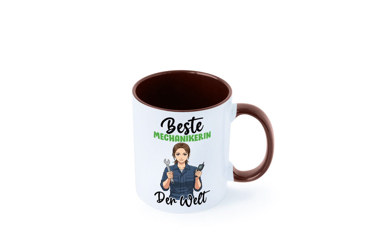 Beste Mechanikerin | KFZ v2 Humor Geschenkidee Tasse