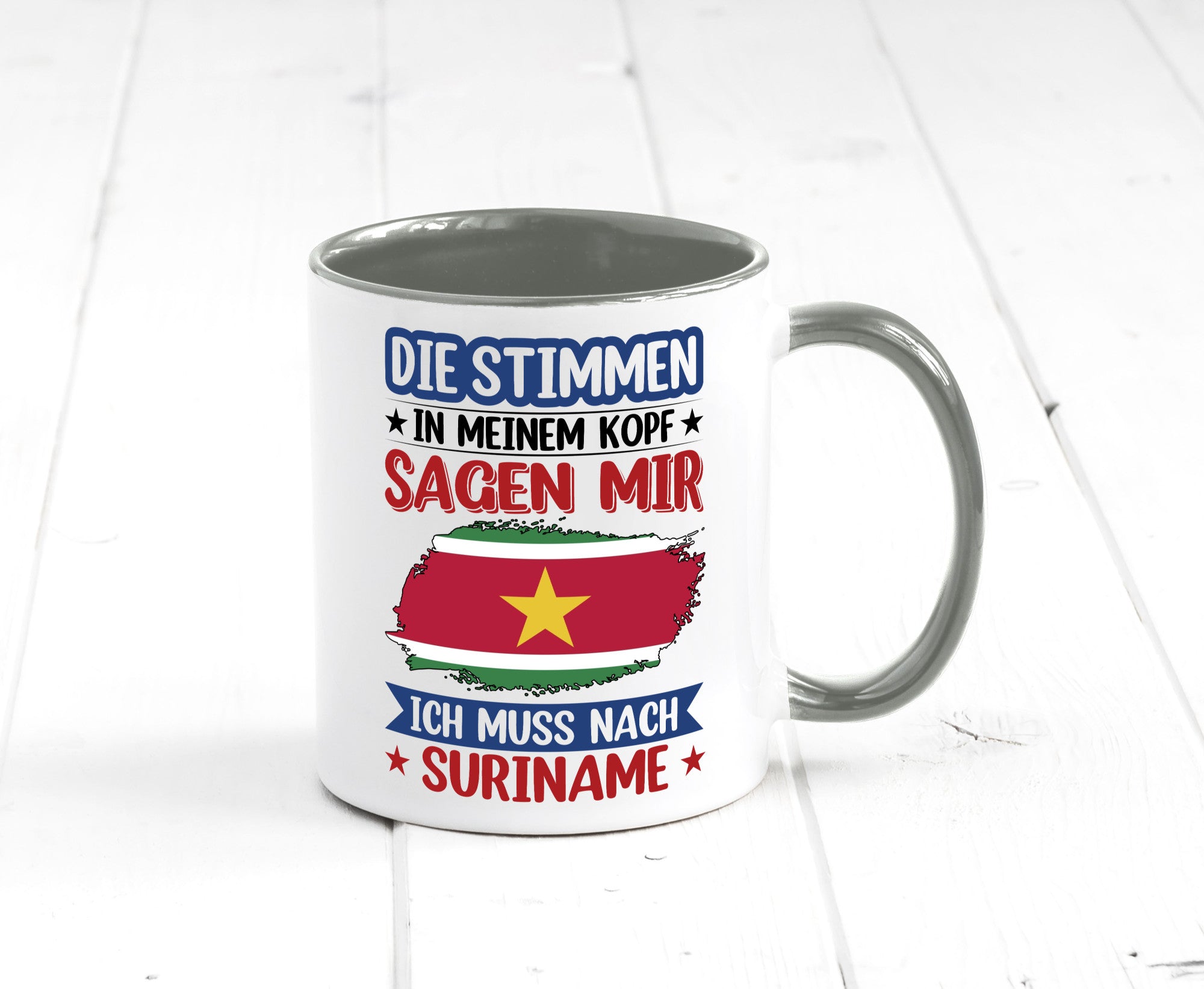 Suriname | Urlaub Stimmen in meinem Kopf Traumland v2 Geschenk Humor
