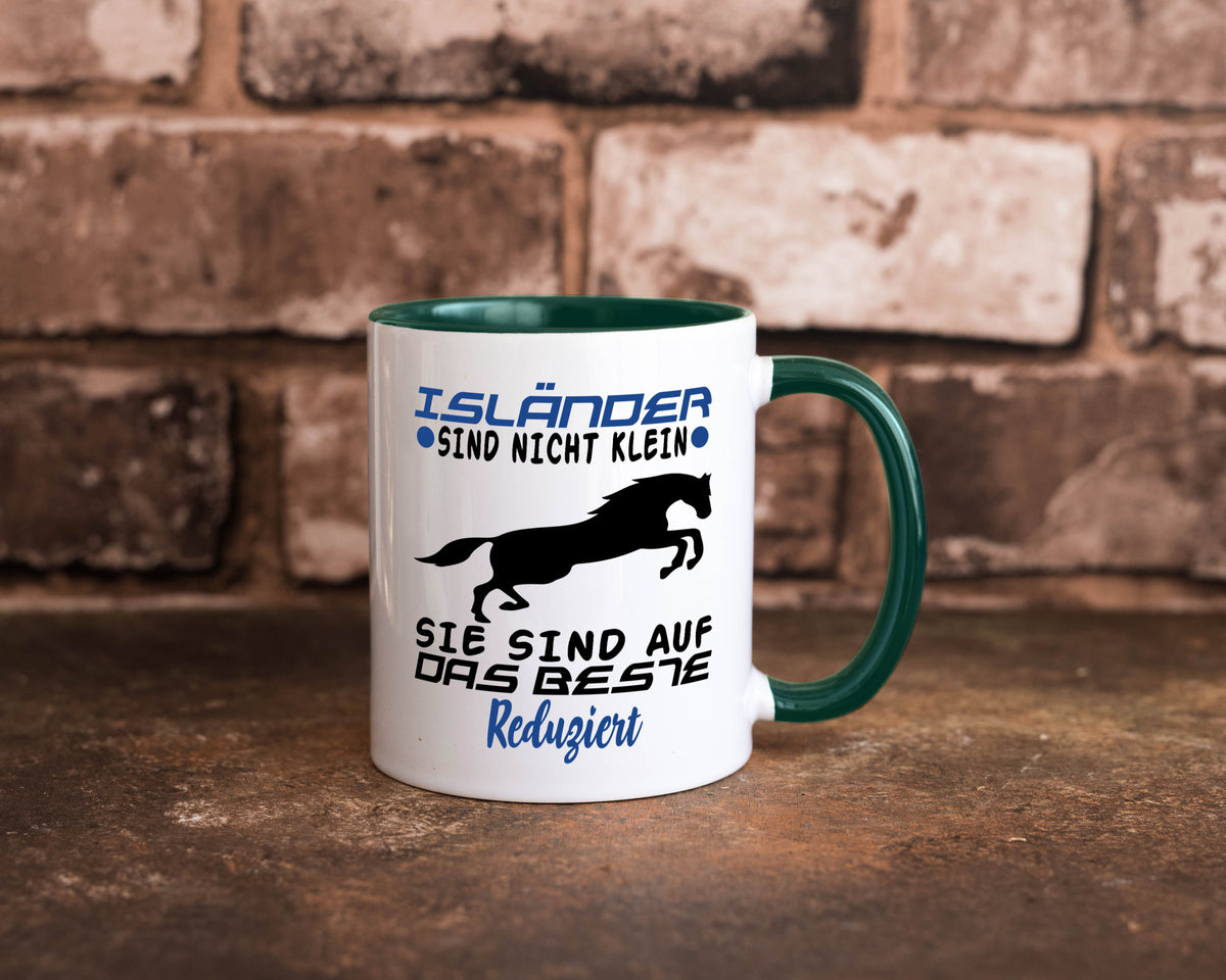 Isländer sind nicht klein | Auf das beste reduziert Geschenk Humor Geschenkidee Tasse