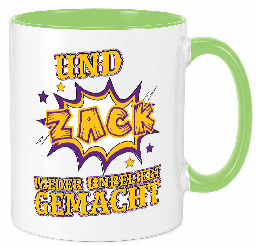 Wieder unbeliebt gemacht Geschenk Humor Geschenkidee lustiger Spruch Tasse