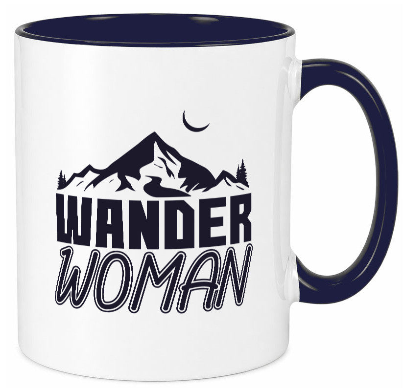 Wander Woman | Frauen Tasse Wanderer Bergsteigen lustig Familie Geschenkidee