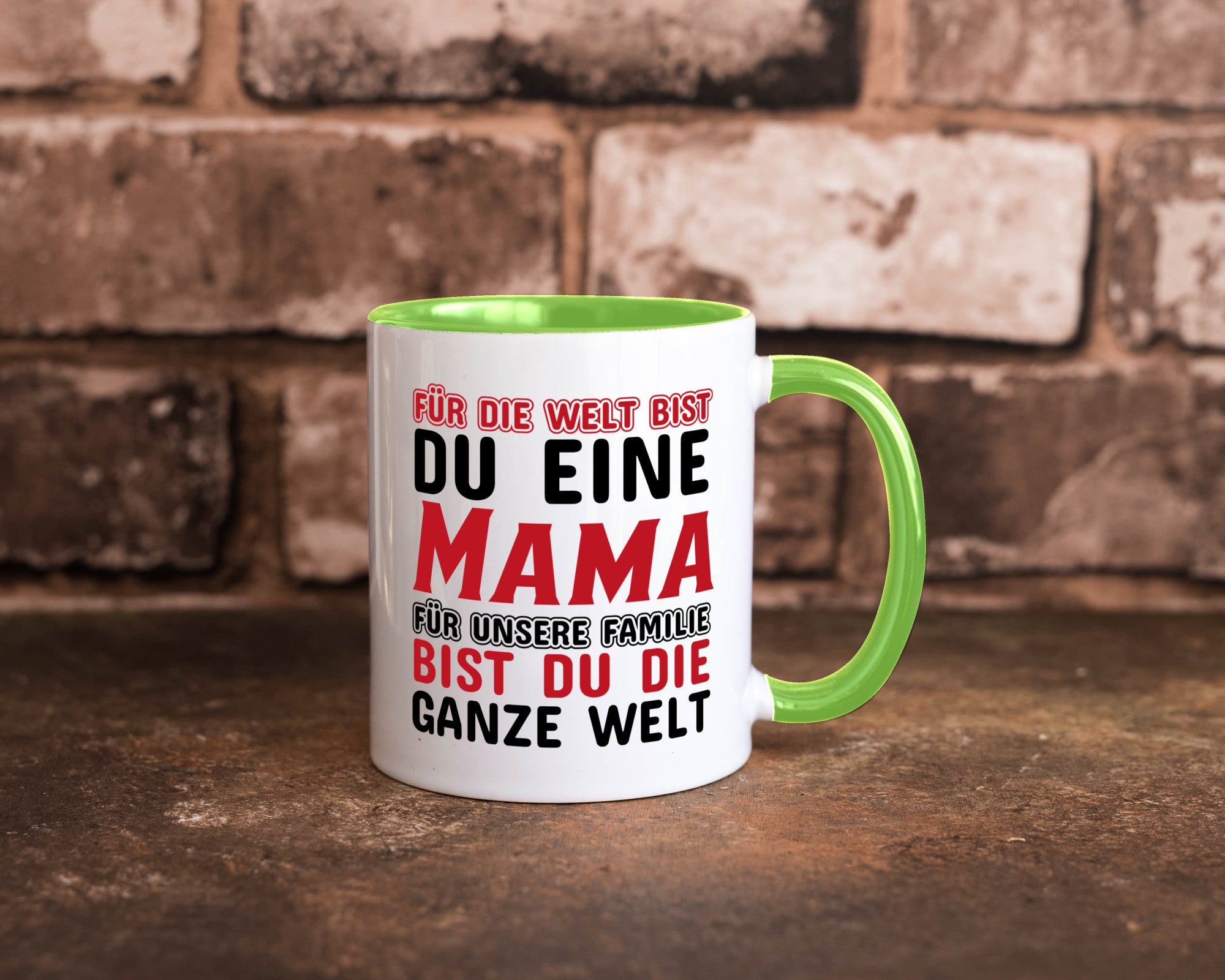 Beste mama der Welt lustiger Spruch Geschenk Familie Geschenkidee Tasse