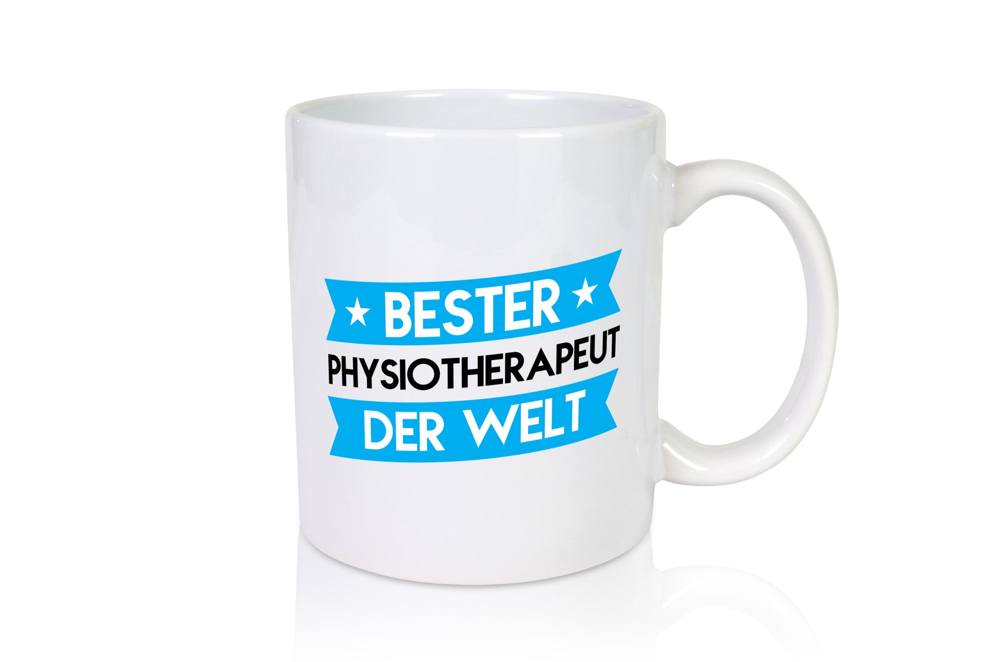 Bester Physiotherapeut v2 lustig Humor Geschenkidee Geschenk Tasse