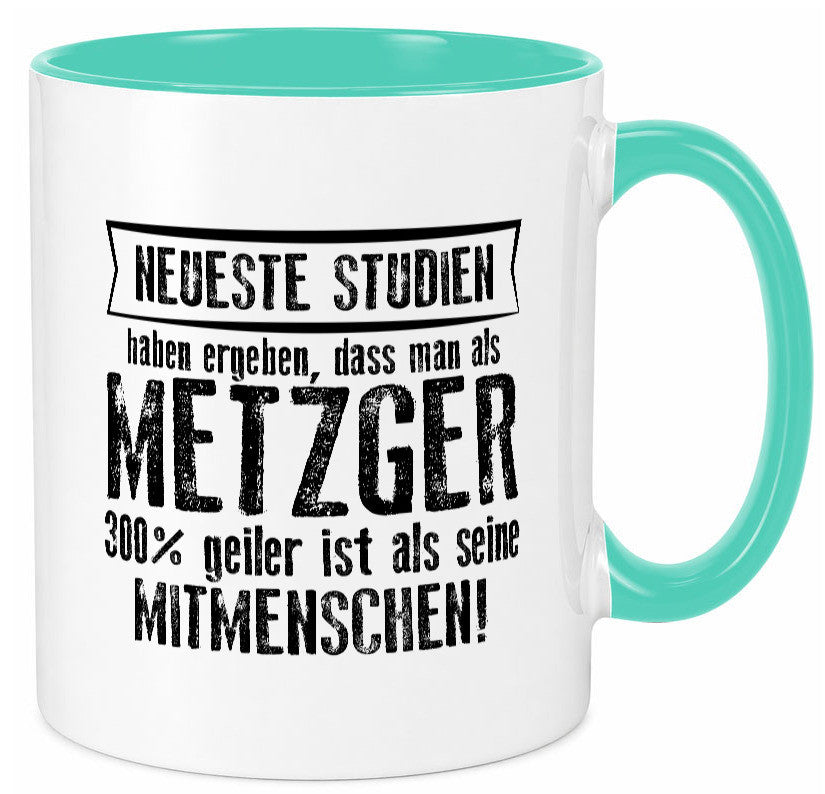 Neuste Studien: Metzger | Fleischer Metzgerei lustig Humor Geschenkidee