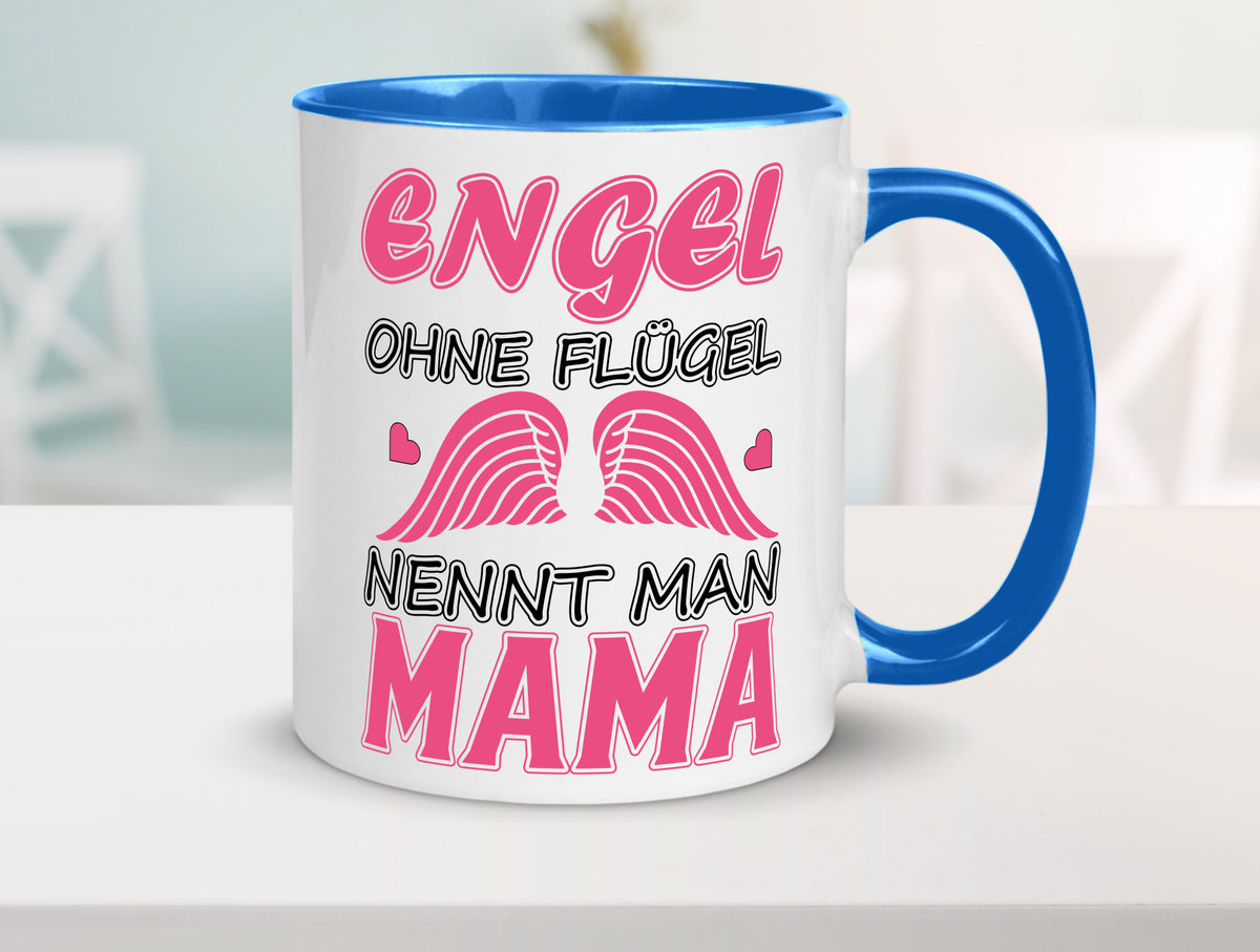 Mama Engel Humor Familie Geschenkidee Tasse