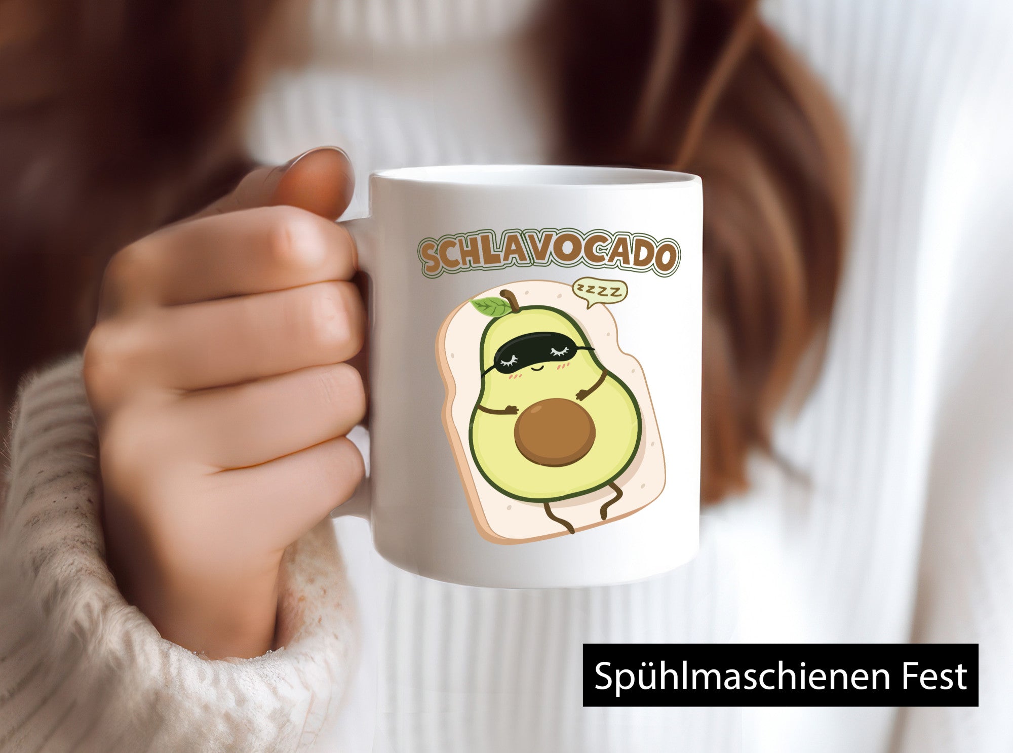 Schlavocado | Avocado lustig Humor Geschenkidee Geschenk Tasse