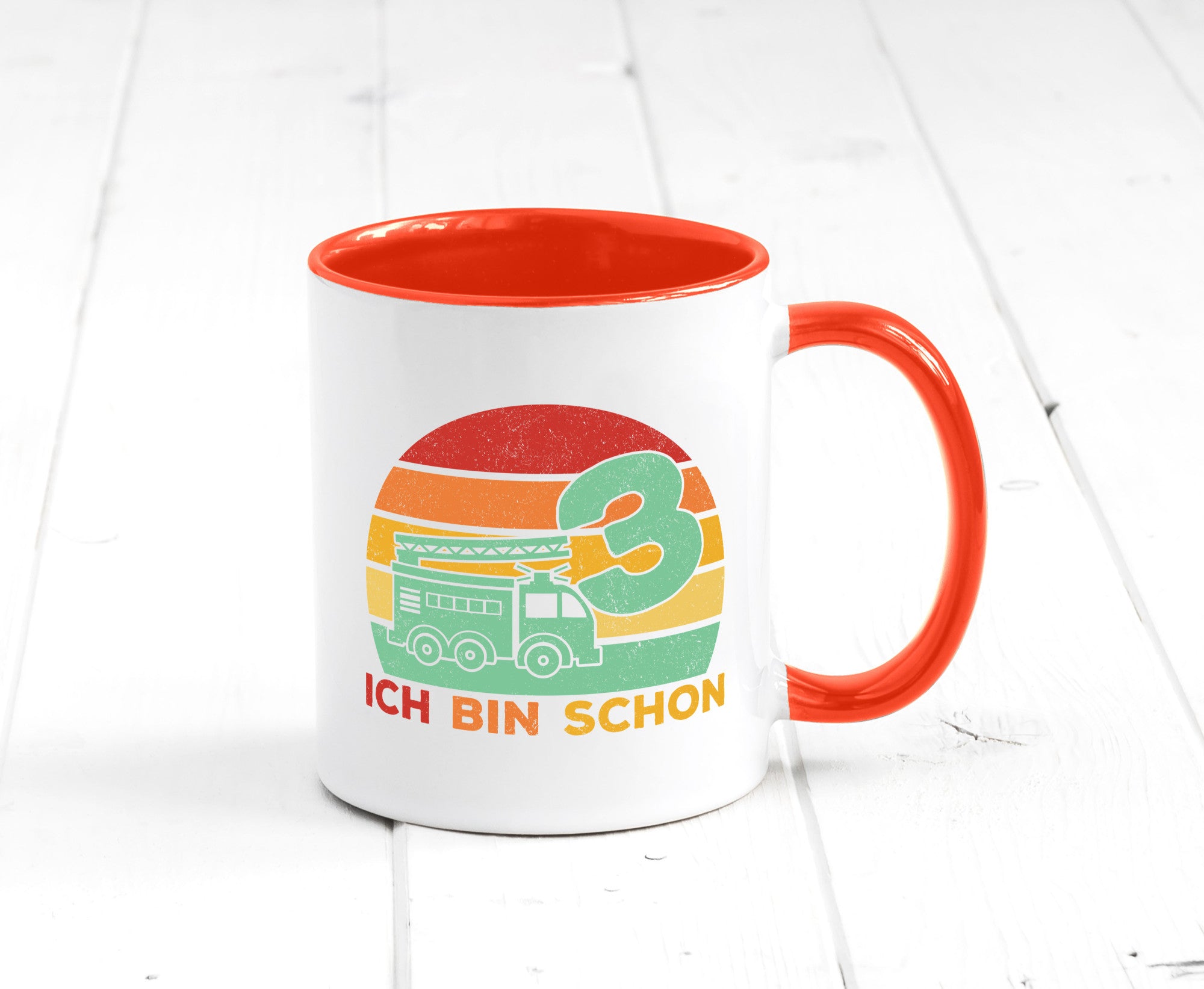 3. geburtstag | Feuerwehrauto 3 Jahre Feuerwehr Geschenk Geschenkidee lustiger