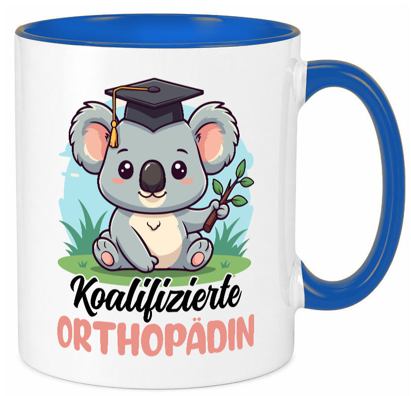 Koalifizierte Orthopädin |Orthopädie lustig Humor Geschenkidee Geschenk Tasse