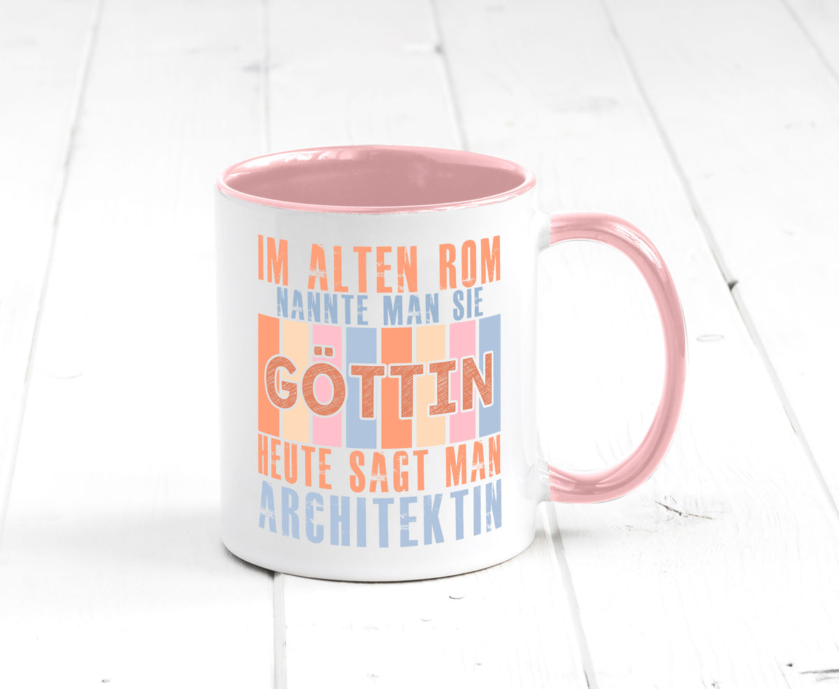Heute sagt man: Architektin | Architektur Büro lustiger Spruch Geschenk Arbeit Tasse