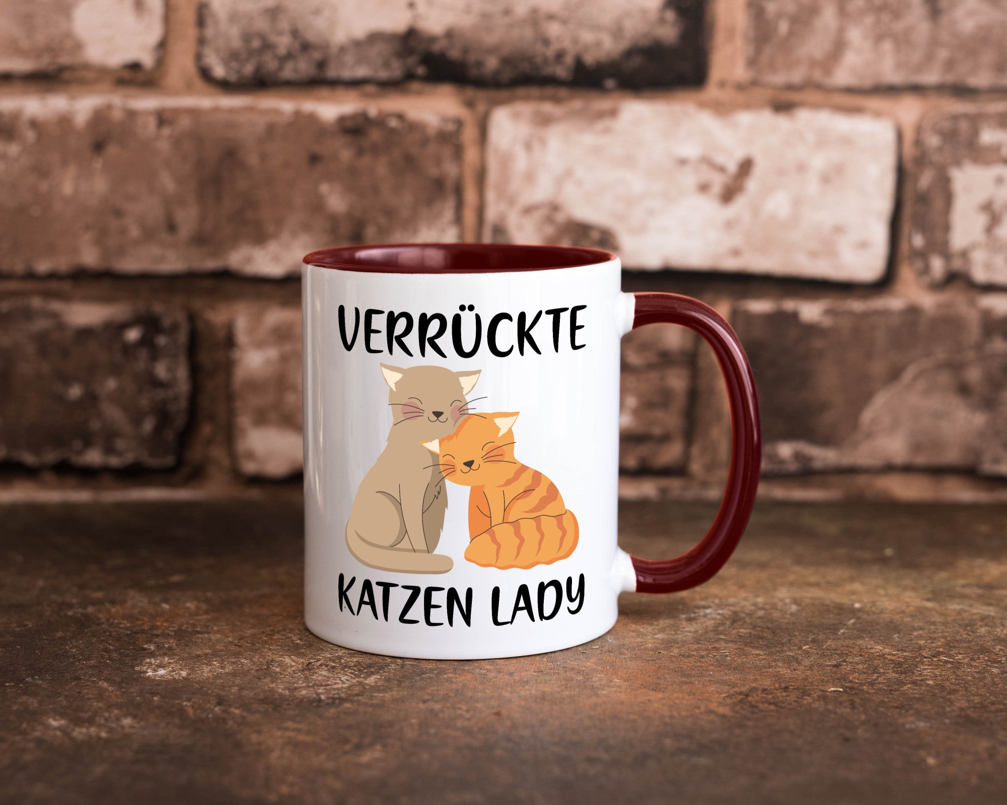 Verrückte Katzen Lady | Ich liebe Katzenliebhaber Geschenk Tierliebhaber Humor