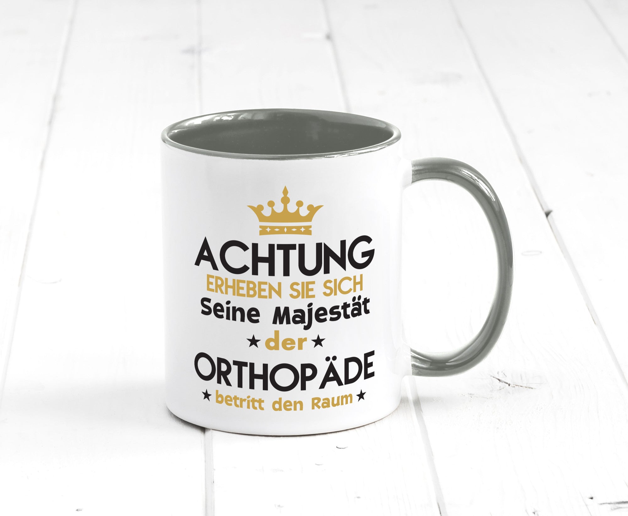 Seine Majestät Orthopäde | Orthopädie lustiger Spruch Geschenk Humor