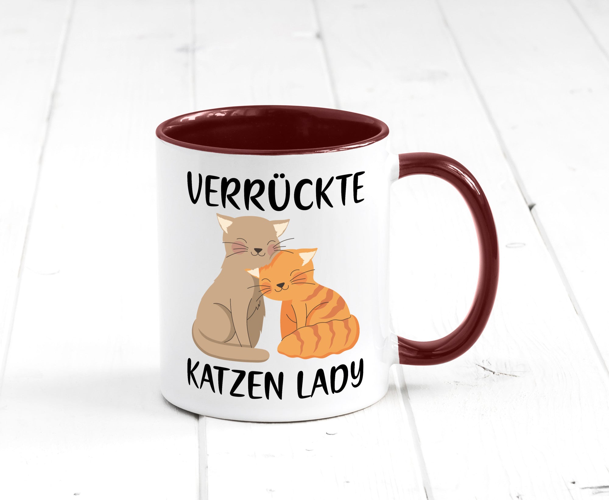 Verrückte Katzen Lady | Ich liebe Katzenliebhaber Geschenk Tierliebhaber Humor