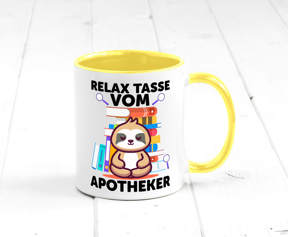 Relax Tasse: Apotheker | Apotheke Pharmazie lustiger Spruch Geschenk Humor