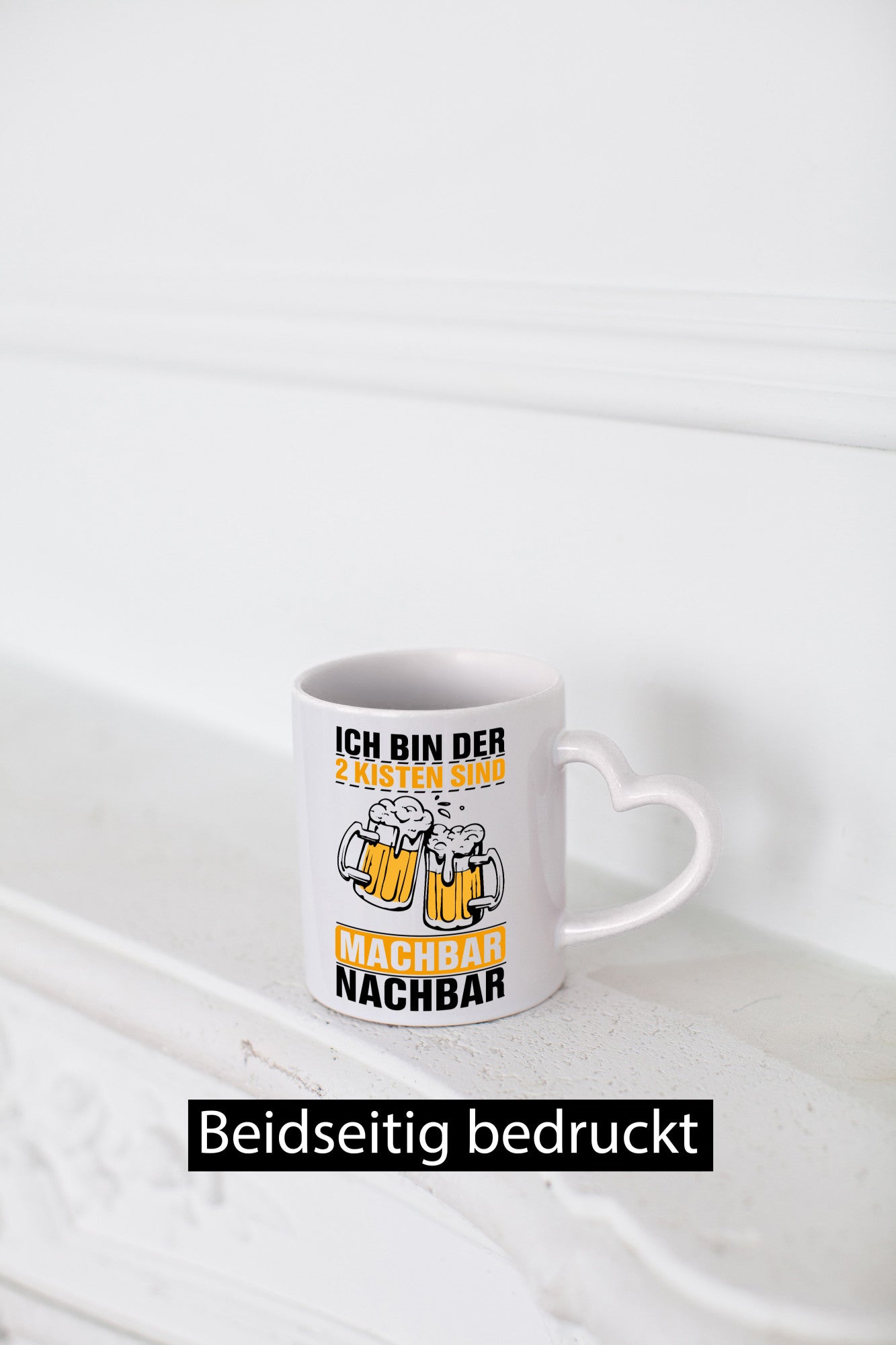 Ich bin der 2 Kisten sind machbar nachbar | Geschenk Humor Geschenkidee
