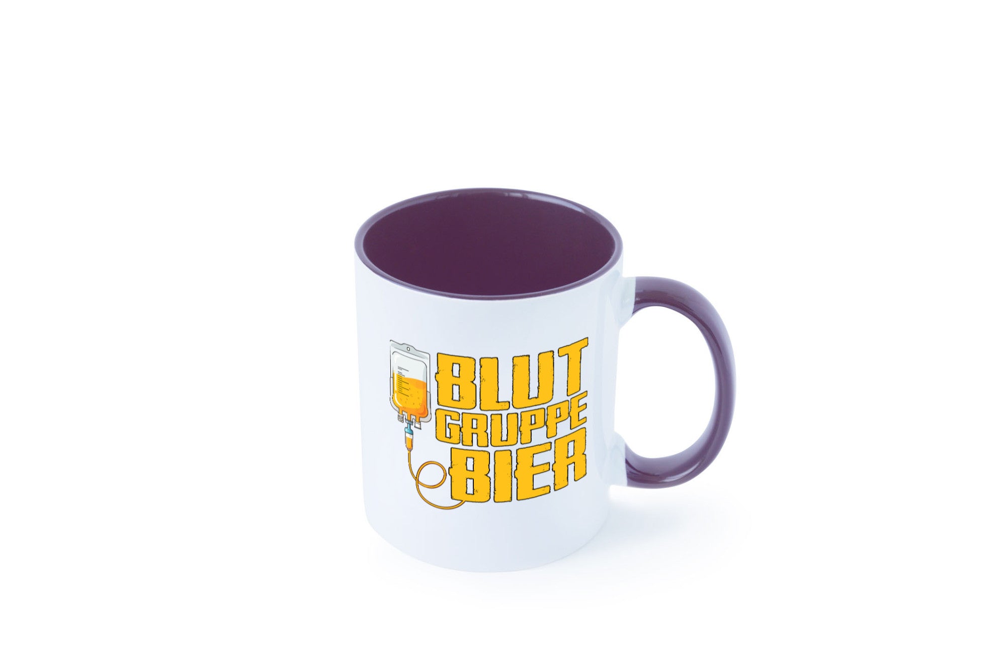 Blutgruppe Bier | Saufen Trinken Biertrinker Humor Geschenkidee Tasse