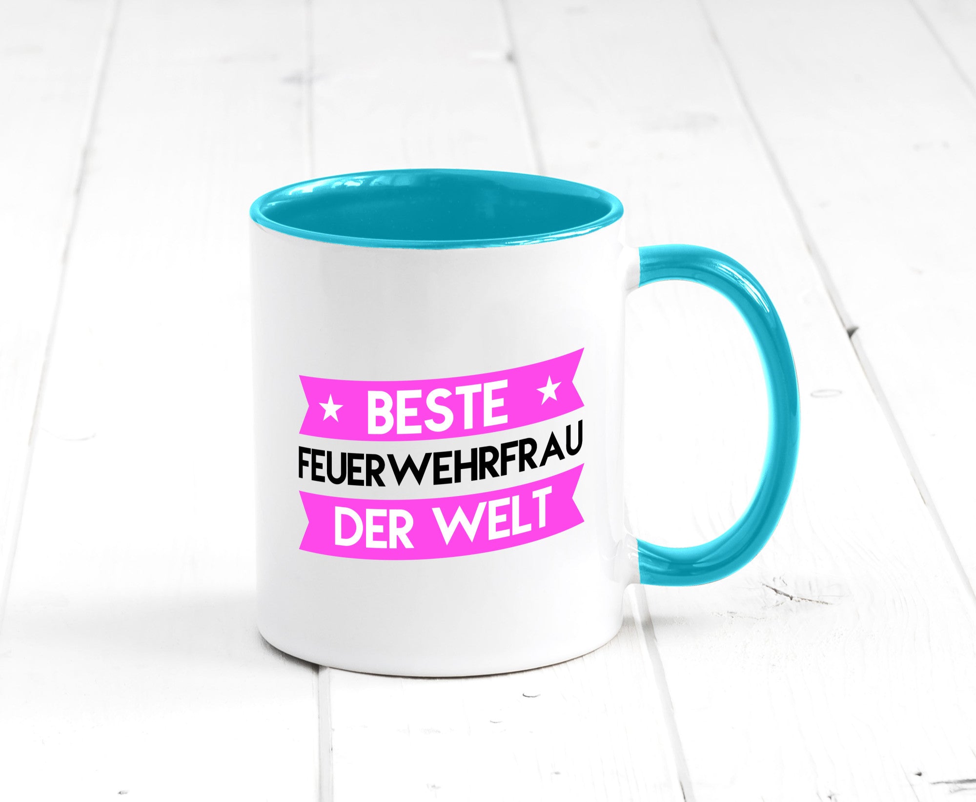 Bester Feuerwehrfrau | Feuerwehr lustig Humor Geschenkidee Geschenk Tasse