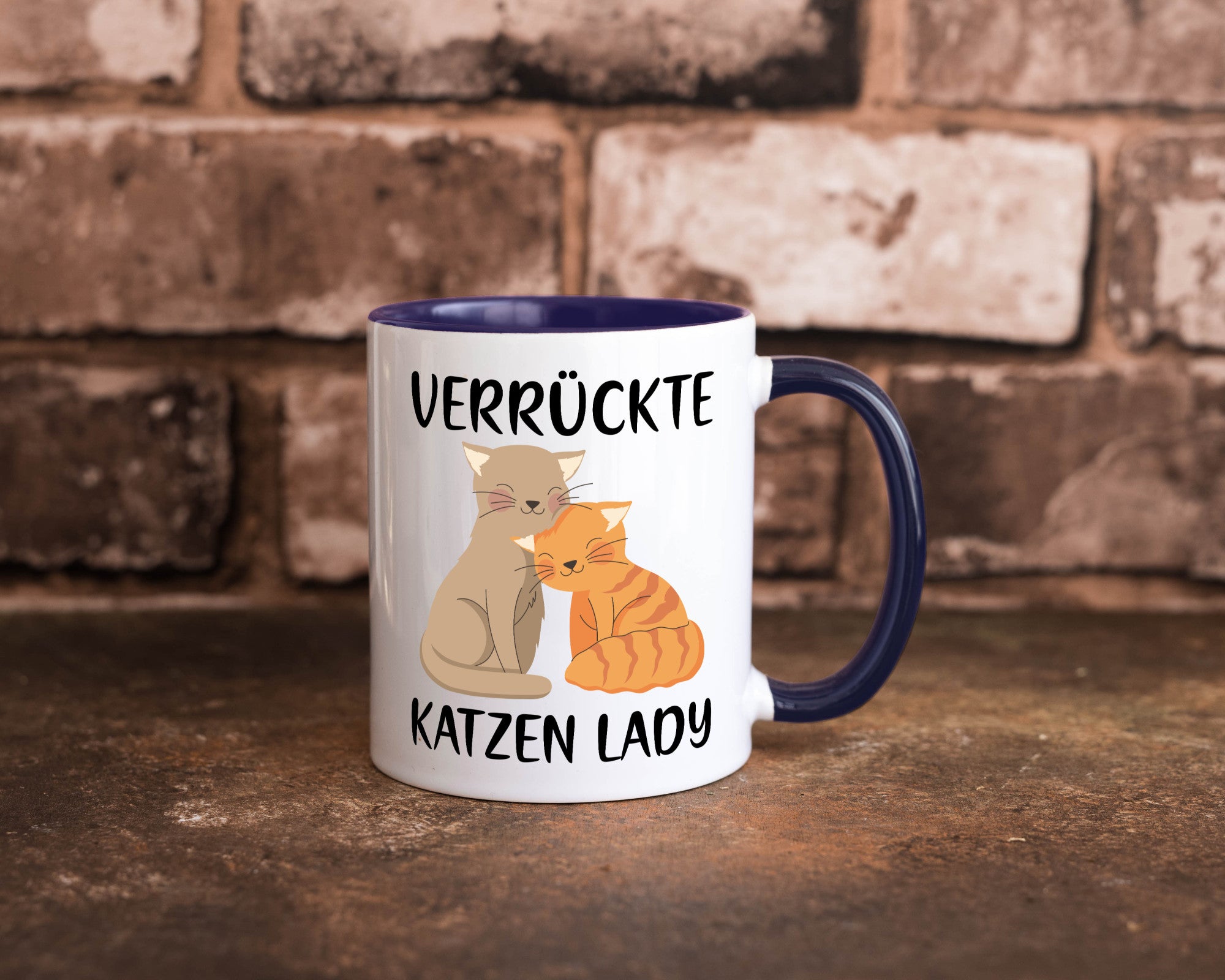 Verrückte Katzen Lady | Ich liebe Katzenliebhaber Geschenk Tierliebhaber Humor