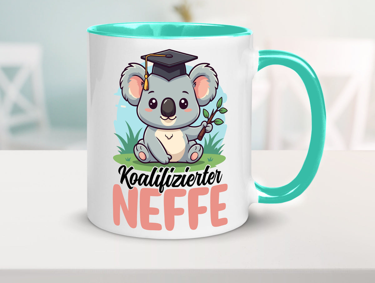 Koalifizierter Neffe | Familie Bruder Bester Onkel Geschenkidee Humor Tasse