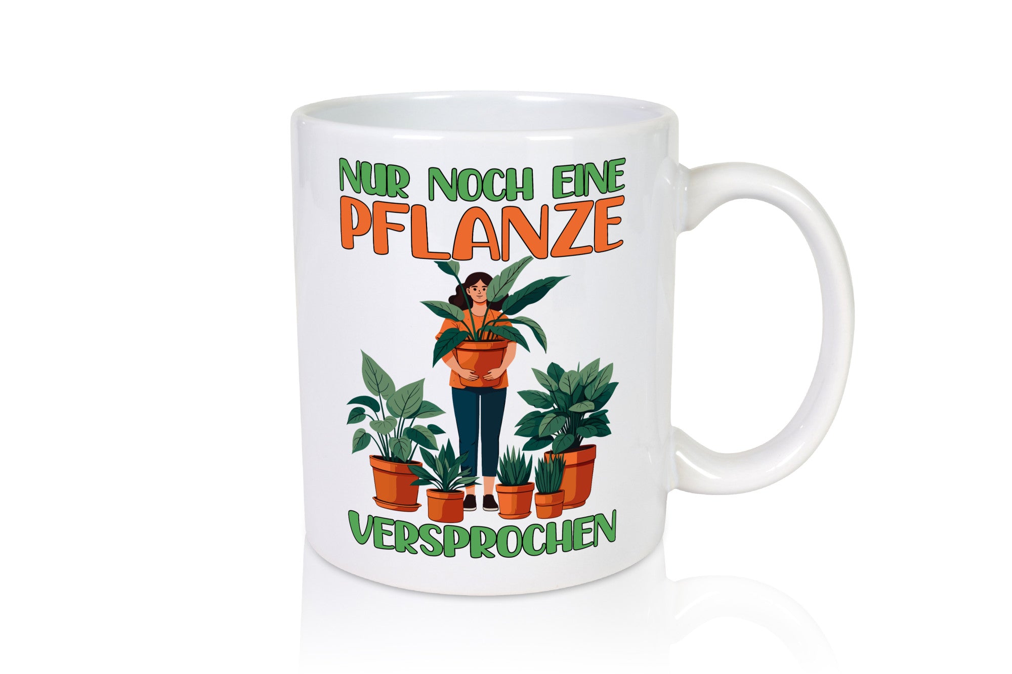 Nur noch eine Pflanze versprochen | Floristin Gärtnerin lustiger Spruch