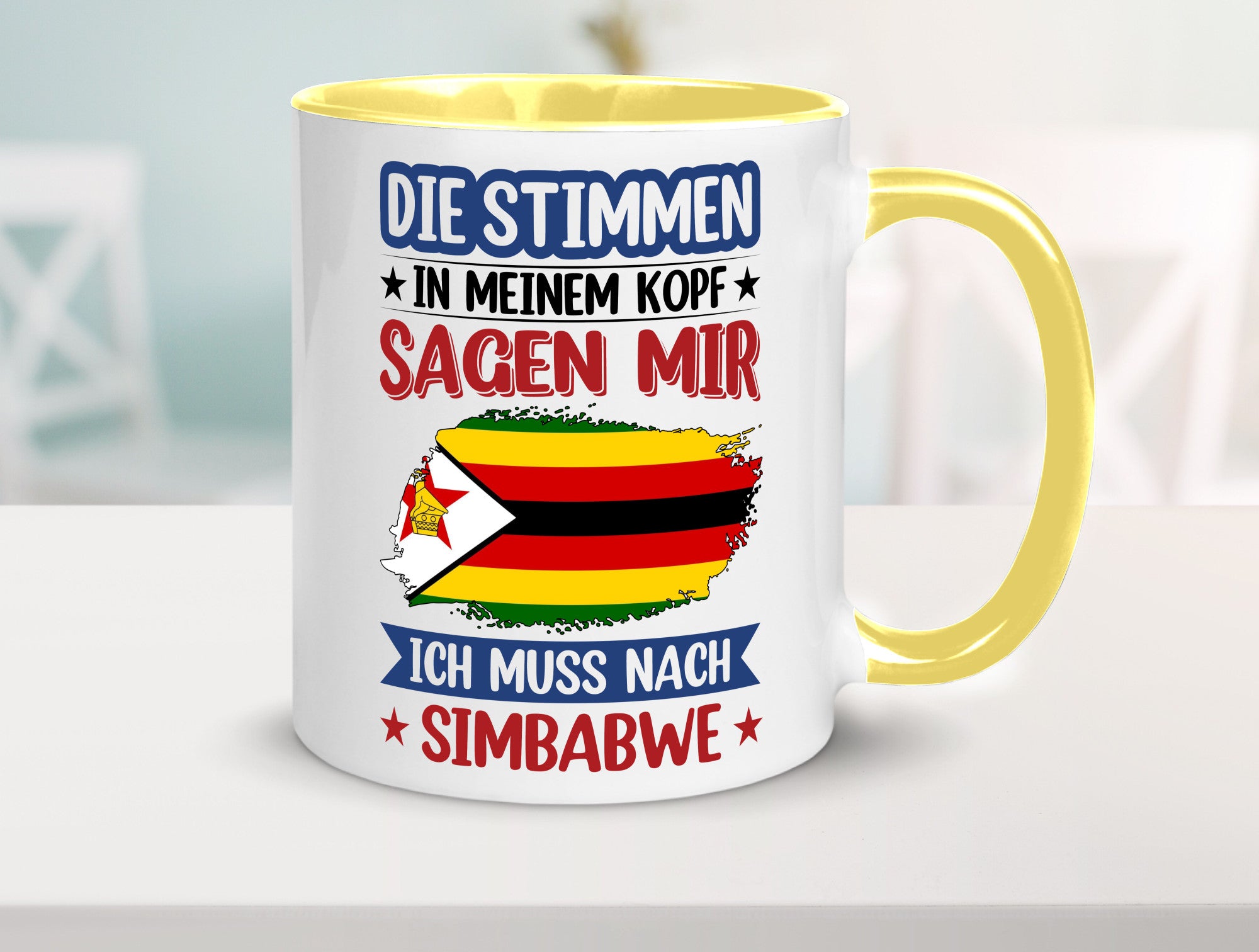 Simbabwe | Urlaub Stimmen in meinem Kopf Traumland v2 Geschenk Humor