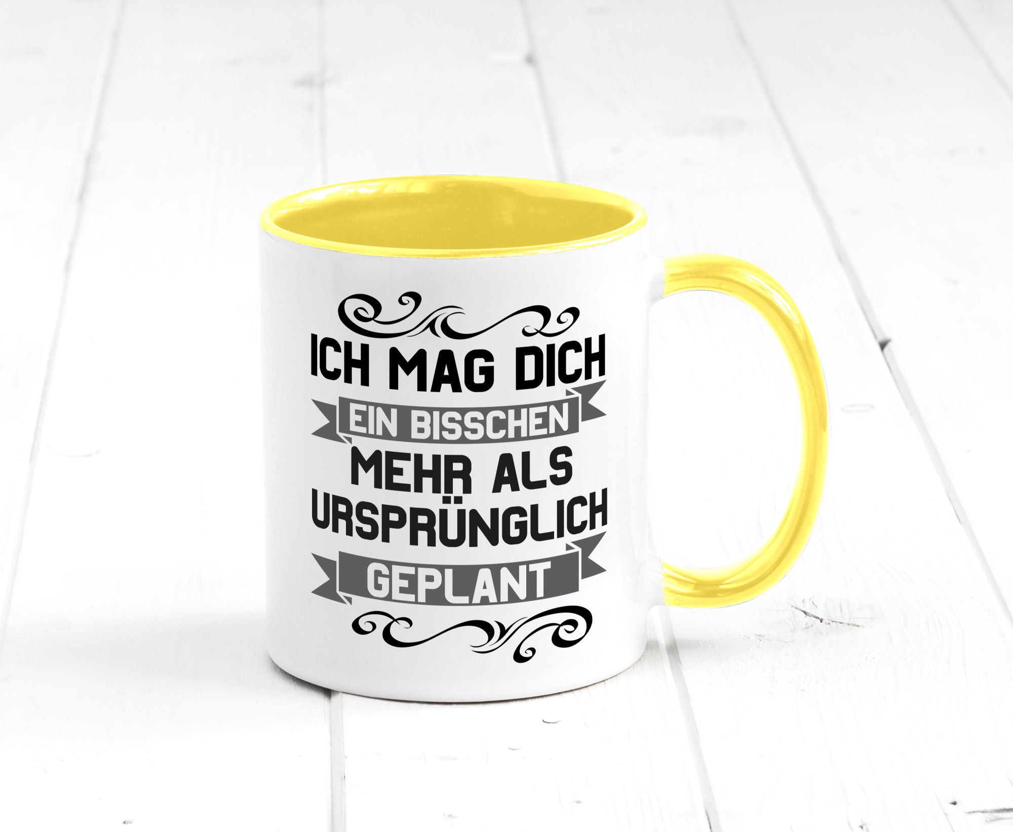 Ich mag dich mehr als geplant | Best Freinds Freundschaft Geschenkidee Humor