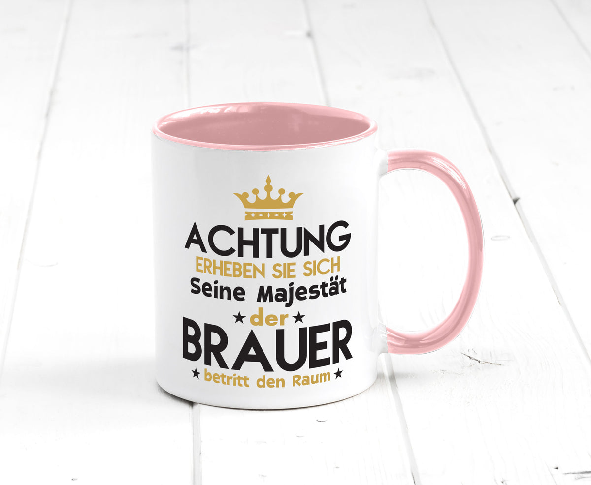 Seine Majestät Brauer | Bier Brauerei Humor Geschenkidee Tasse