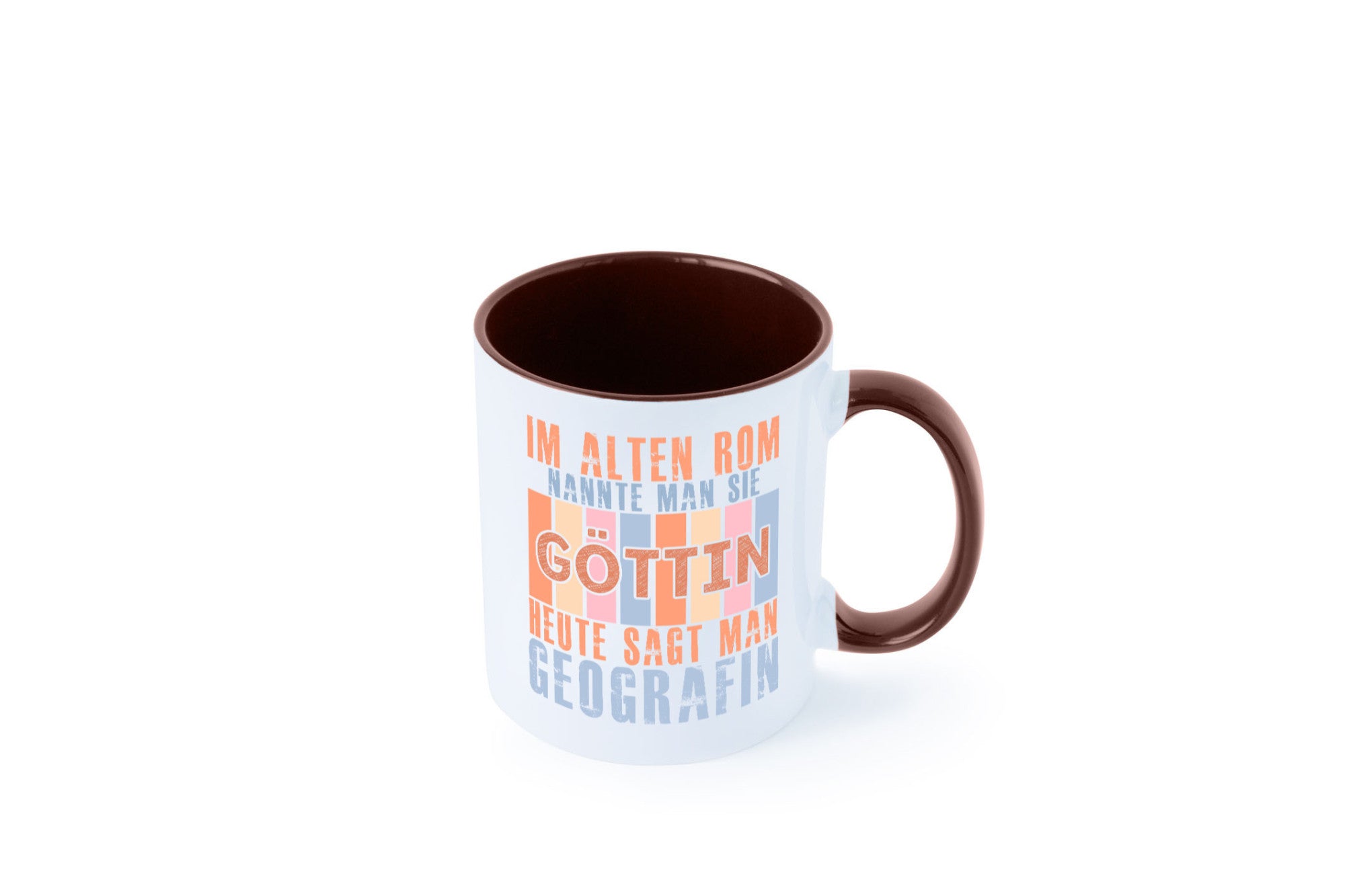 Heute sagt man: Geografin | Geografie lustig Humor Geschenkidee Geschenk Tasse