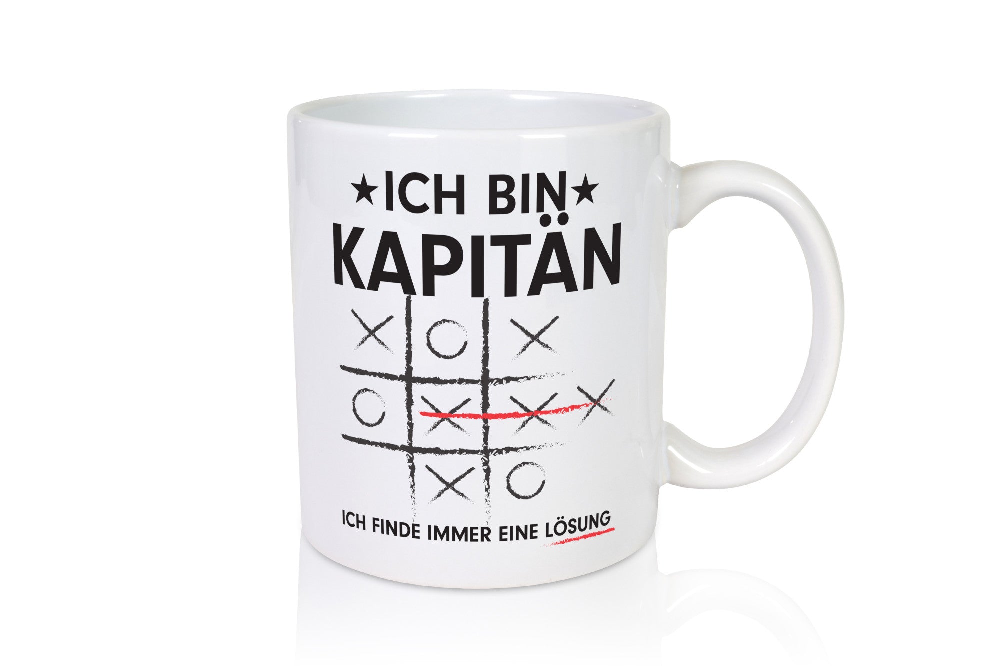 Löse Probleme: Kapitän | Schiffskapitän Schiff Geschenkidee Humor Tasse