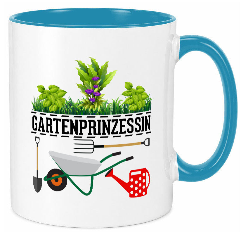 Gartenprinzessin | Gärtnerin Gartenliebhaber Geschenk Humor Geschenkidee
