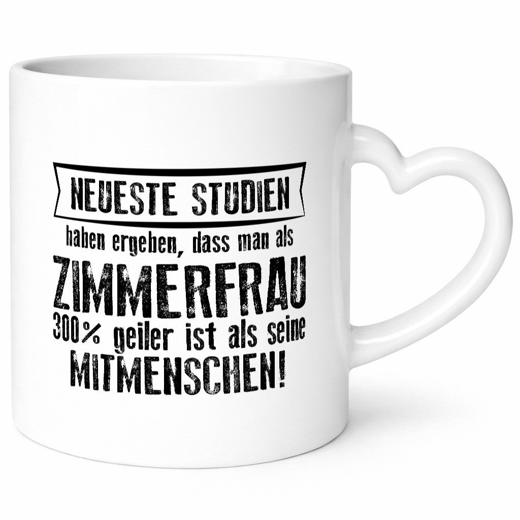 Neuste Studien: Zimmerfrau| Holzbau | Handwerkerin Geschenkidee Humor Tasse