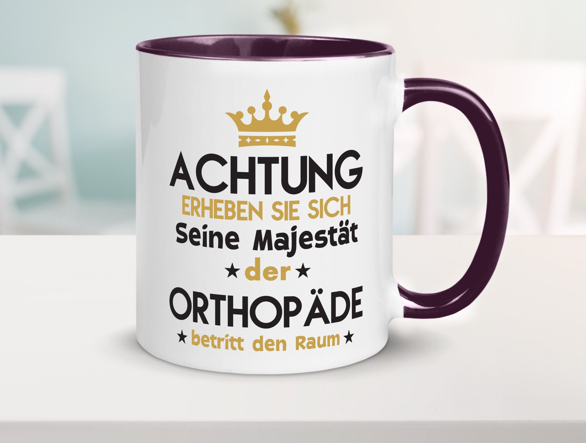 Seine Majestät Orthopäde | Orthopädie lustiger Spruch Geschenk Humor