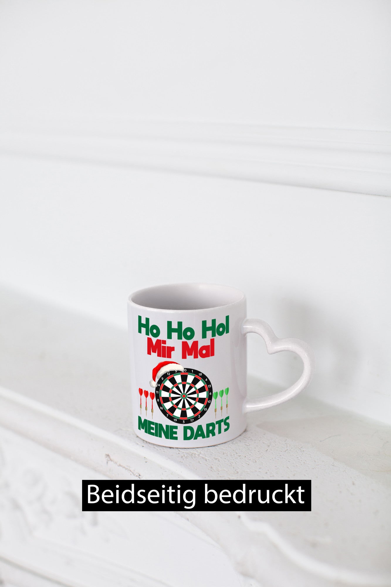 Ho mir mal ein Bier | Dart Ugly Christmas lustig Humor Geschenkidee Geschenk
